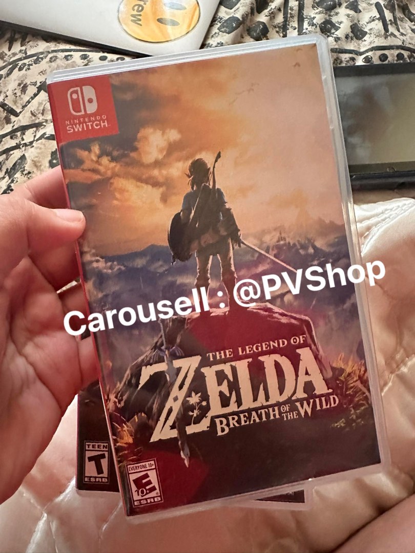 Nintendo Switch Game ZELDA BOTW Breath of the Wild, Video Gaming, Video Games, Nintendo on