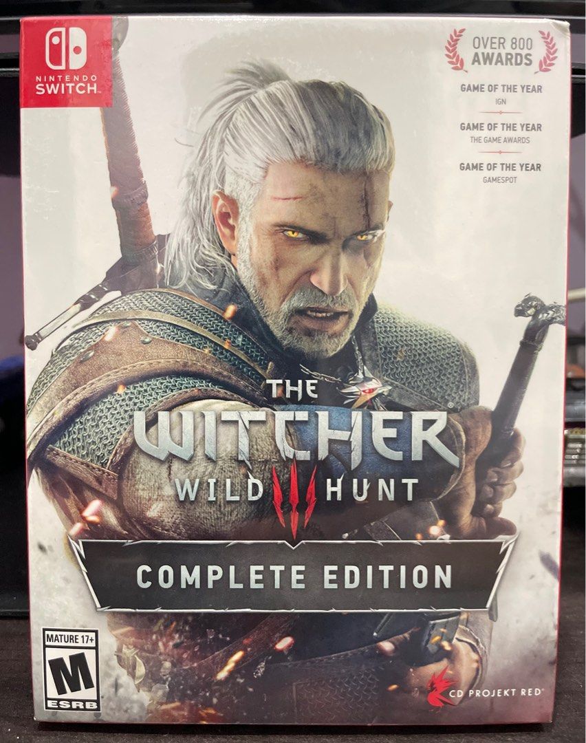 Affiche The Witcher 3: Wild Hunt – Gamecom 2014 – édition Limitée – Geralt