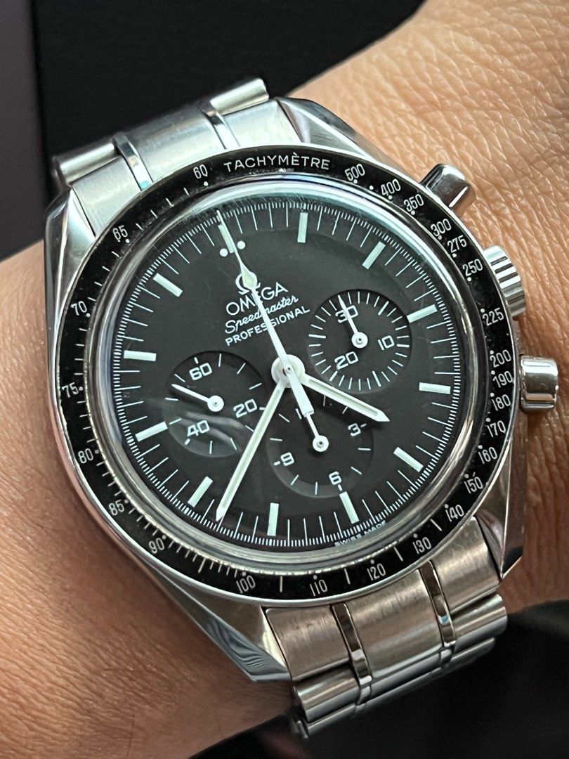 OMEGA SPEEDMASTER Moonwatch Professional Hesalite, Luxury, Watches on ...