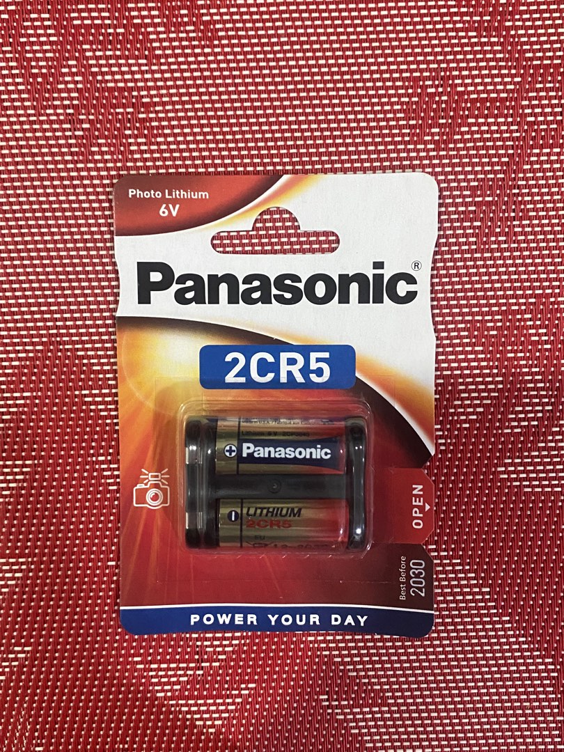 Panasonic 2CR5 battery, Photography, Photography Accessories, Batteries ...