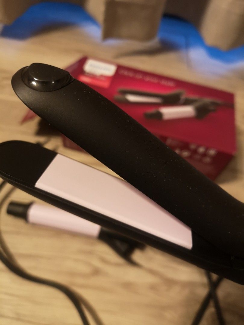 Philips hair straightener 2 in 1 clearance