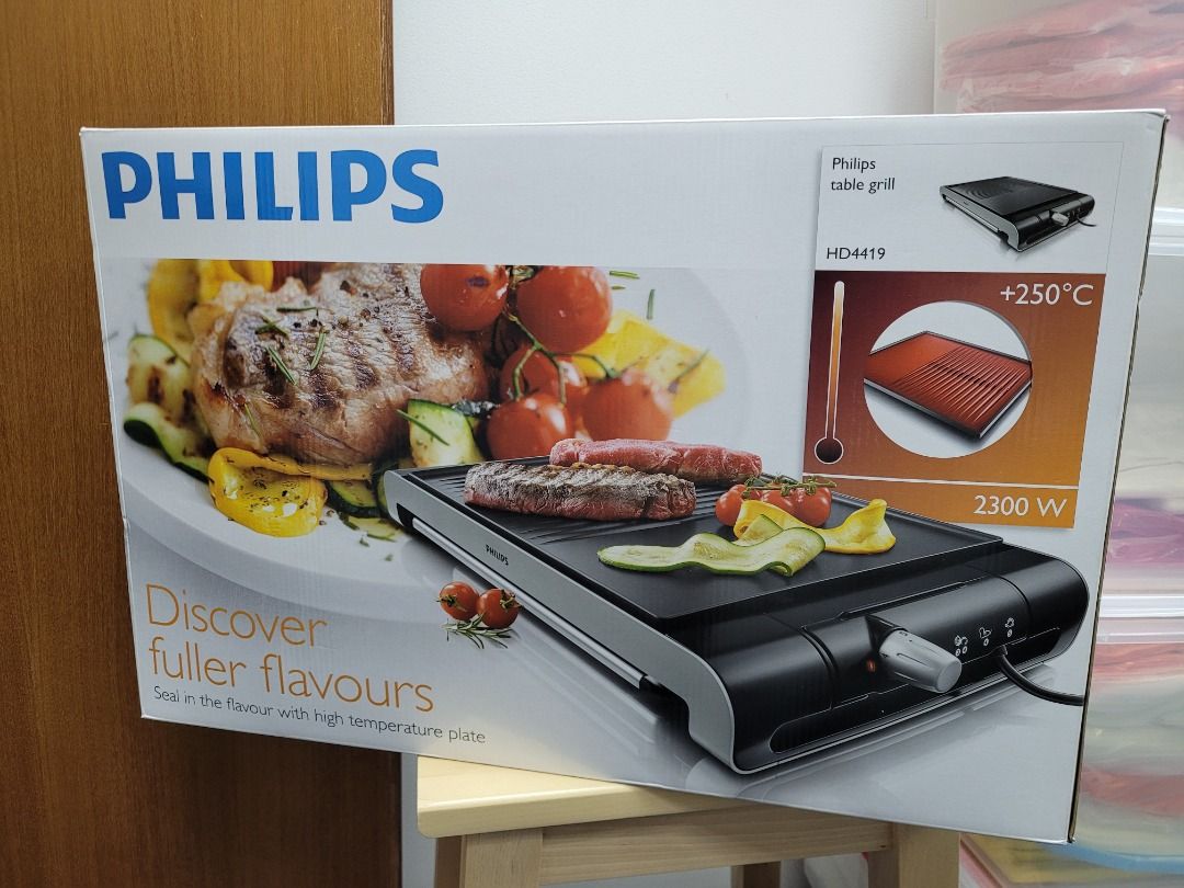 Philips Table grill HD4419, TV & Home Appliances, Kitchen Appliances