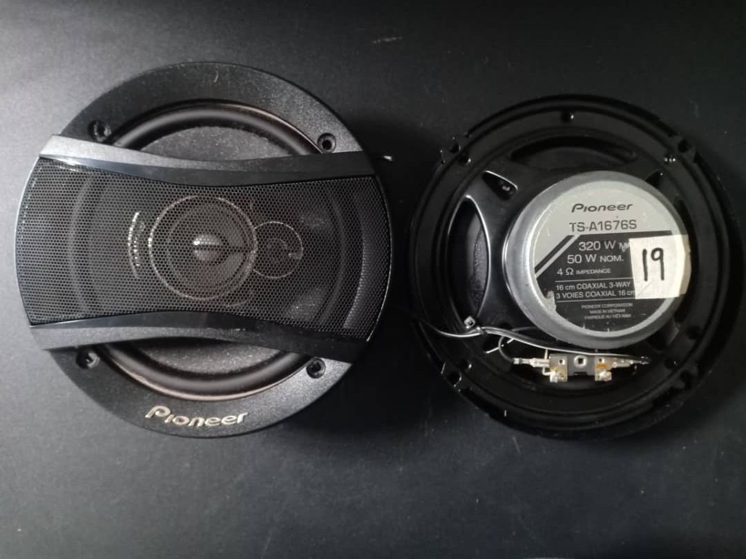 Pioneer Car Speaker Set, Audio, Soundbars, Speakers & Amplifiers on