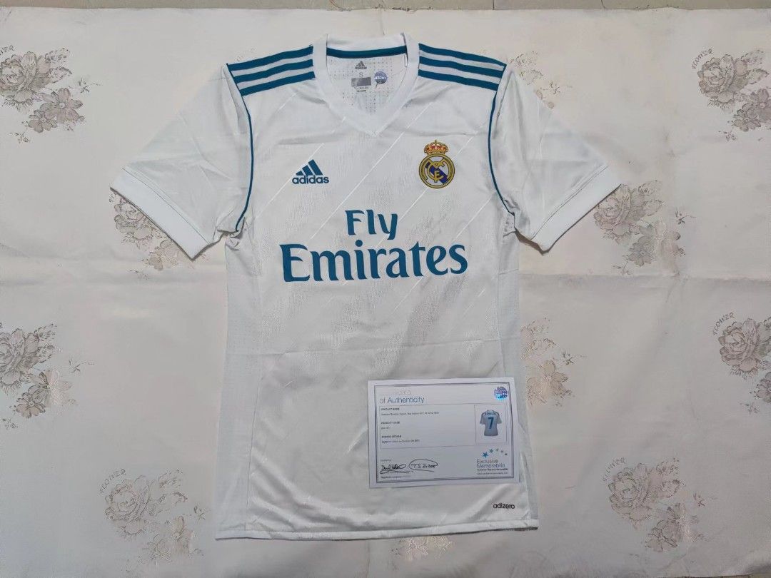 Cristiano Ronaldo Real Madrid Autographed 2017-2018 Jersey