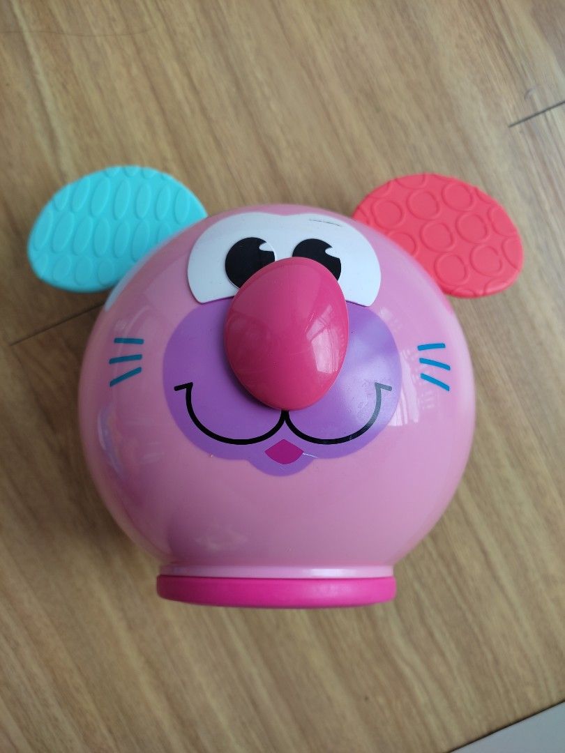 Playgro shape sorter (Category: Infant Playtime) located in Mandaluyong City. Submitted by bibliomomma (Listing ID 1204661055, Image 1). Description: A timeless toy designed to support toddlers and pre-schoolers as they learn problem solving and mental prediction skills. The cute dog character is a ball of fun, engaging young children in valuable learning through play and introducing the foundations of STEAM. The Dog Shape Sorter will assist todd