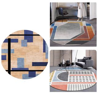 PreOrder Large Round Carpets (Non Fur) Collection item 2