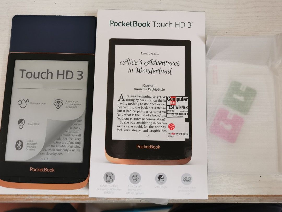 PocketBook Touch HD 3 e-book reader (16 GB memory; 15.24 cm (6