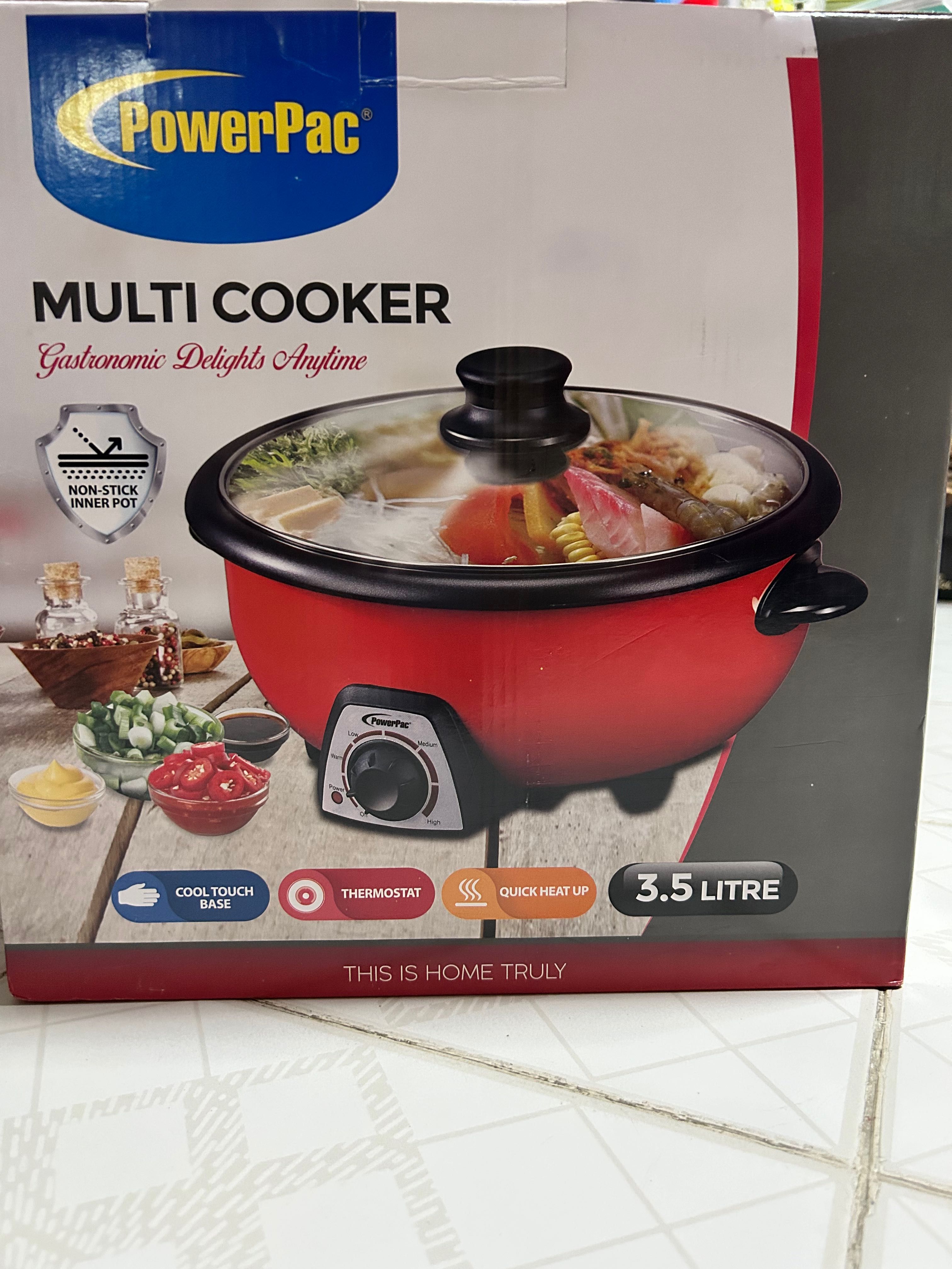 PowerPac Steamboat Multi Cooker 3.5L Furniture Home Living Kitchenware Tableware Cookware Accessories on Carousell