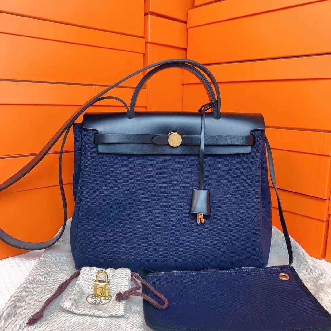 Hermes Herbag 31, Luxury, Bags & Wallets on Carousell
