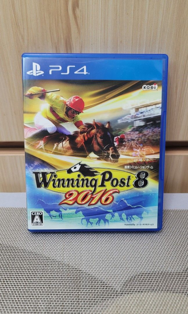 PS4 Winning Post 8 (2016)日本版, 電子遊戲, 電子遊戲, PlayStation