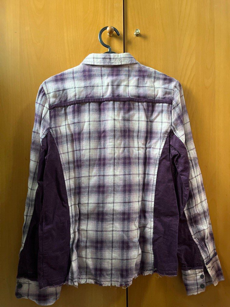 Purple Flannel Shirt
