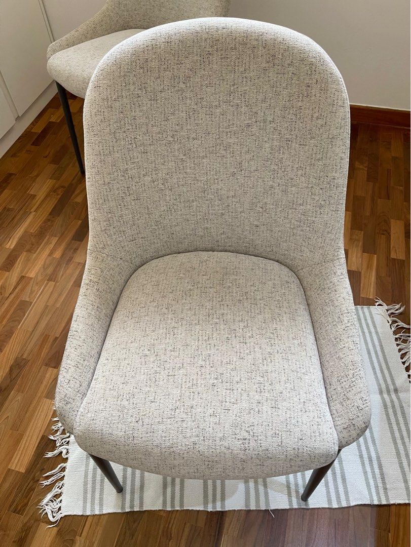 King Living Quay Indoor Armless Dining Chair, Furniture & Home Living, Furniture, Chairs on