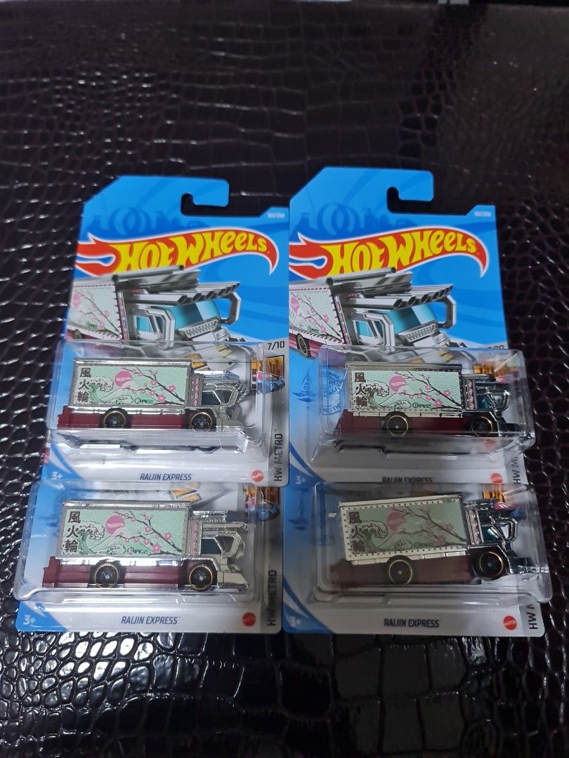 RAIJIN EXPRESS HW METRO HOTWHEELS HOT WHEELS 2020, Hobbies & Toys, Toys ...