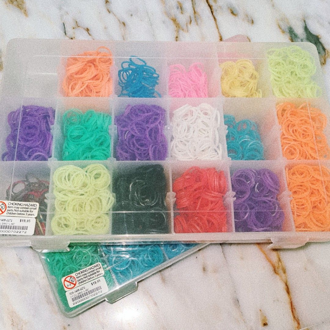 Rainbow Loom Bands, Hobbies & Toys, Stationery & Craft, Craft Supplies & Tools on Carousell