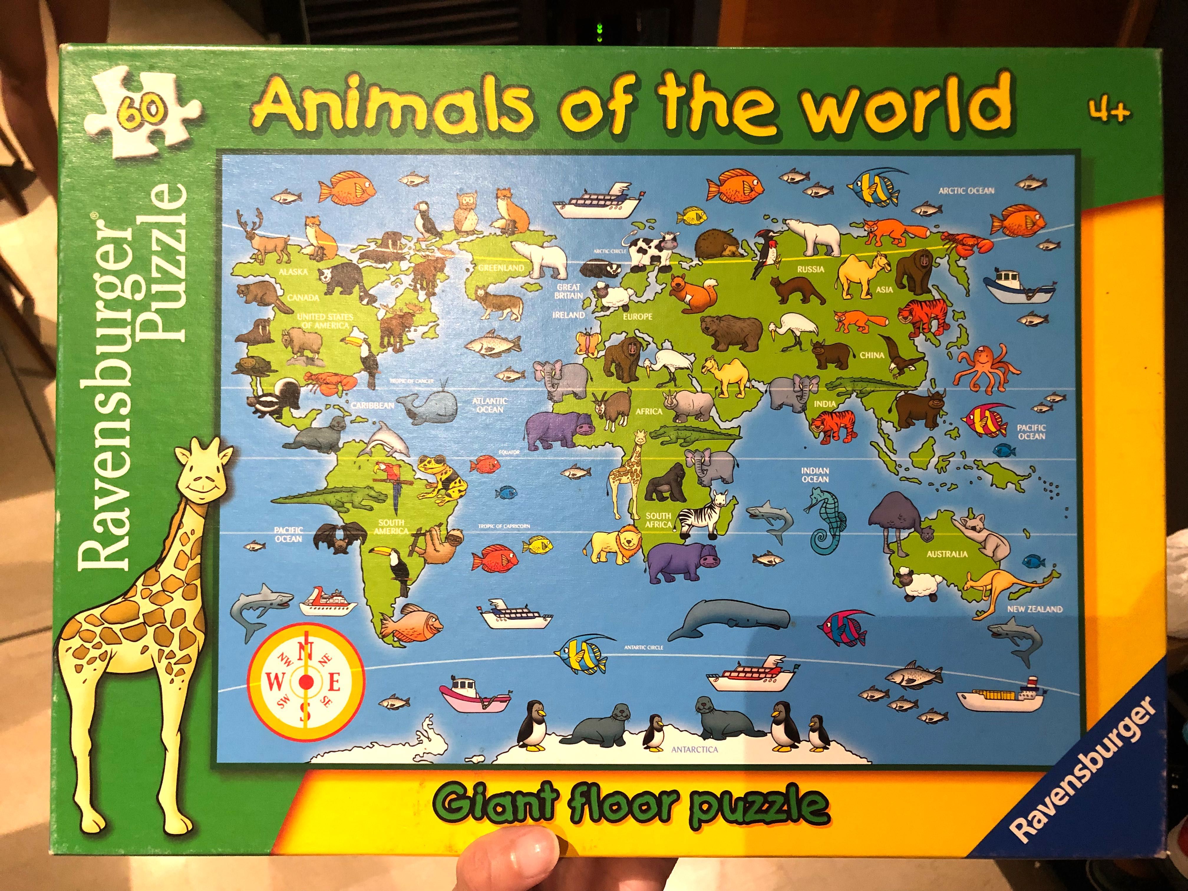 Ravensburger Giant Animals of the World