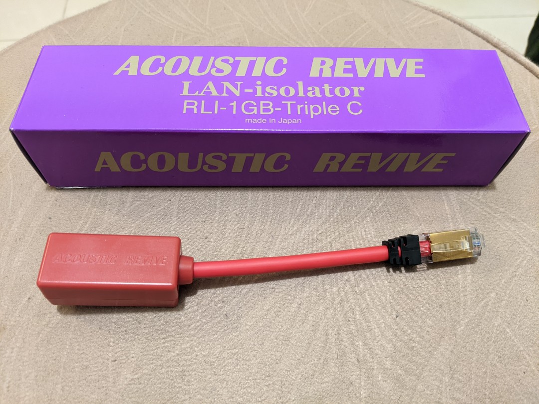 Acoustic Revive アコースティックリバイブ RLI-1GB-TripleC LAN 