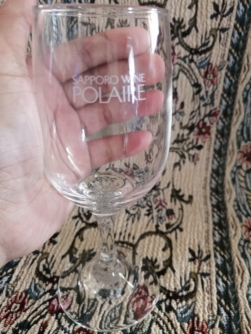 Sapporo Wine Glass (Category: Other Kitchenware & Tableware) located in Manila. Submitted by rarefindsgallery (Listing ID 1204841783, Image 1). Description: 🍷Sapporo Wine Glass 🍷 Height : 6 inches Diameter : 2 inches *malapal *in very good condition 🇯🇵🇯🇵🇯🇵 💸Php120.