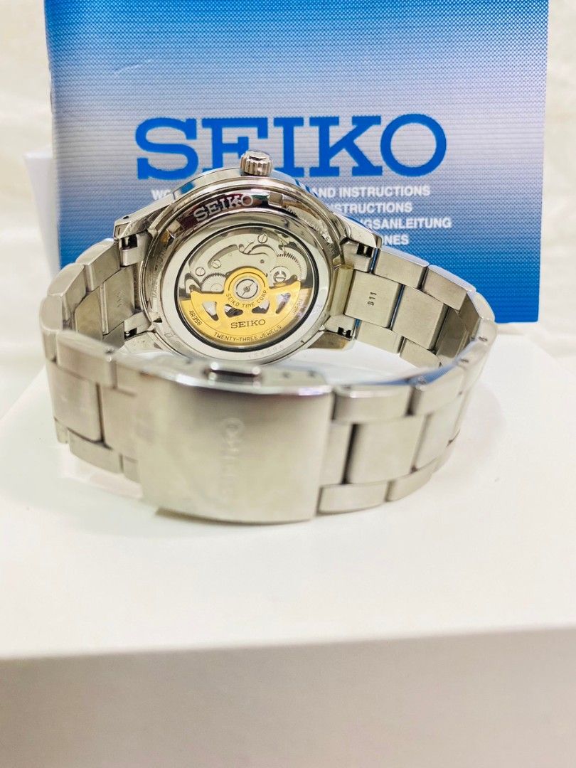 Seiko 2021 PRESAGE 1960's Style Collection Caliber 4R35 Automatic Watch  SRPG03J1.., Men's Fashion, Watches & Accessories, Watches on Carousell