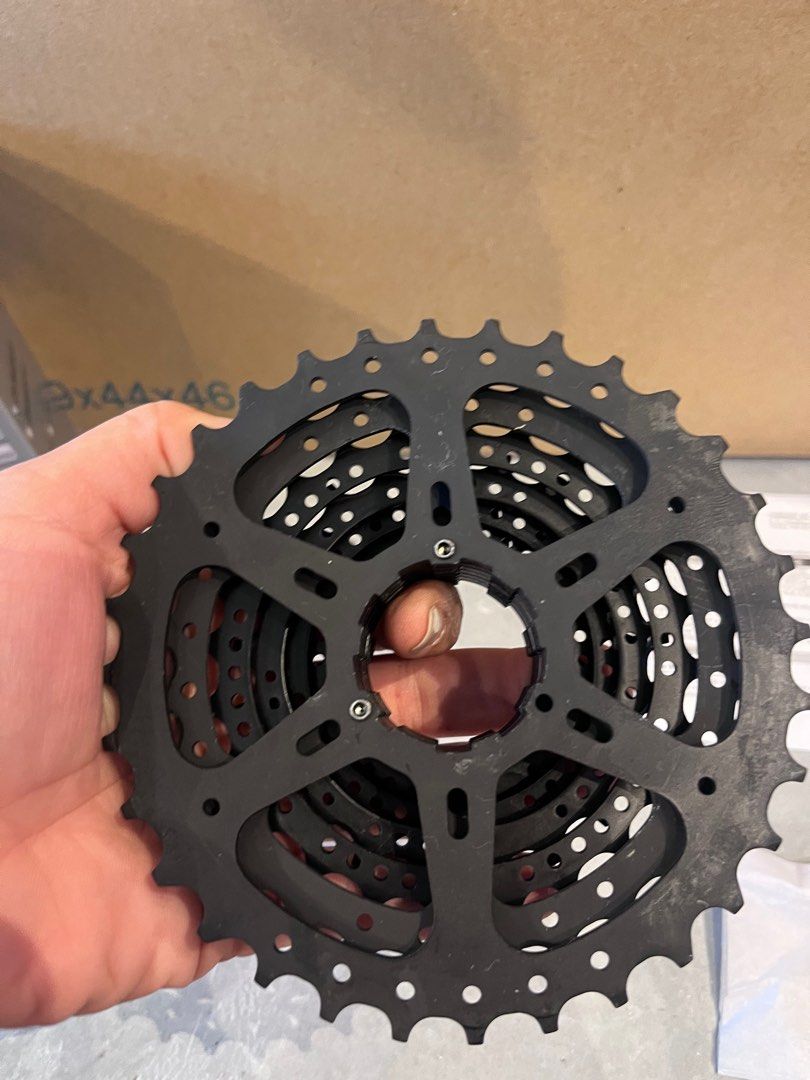 Shimano 9 speed 11-32T Altus Cassette Sprocket, Sports Equipment ...