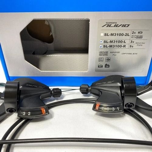 Shimano Alivio SL-M3100 Rapidfire Plus 3x9speed 27speed Shifter Lever ...