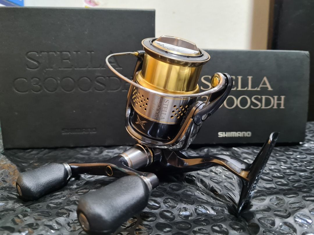 SALE!!! Shimano Stella Spinning Reel C 3000 SDH , Sports Equipment, Fishing  on Carousell