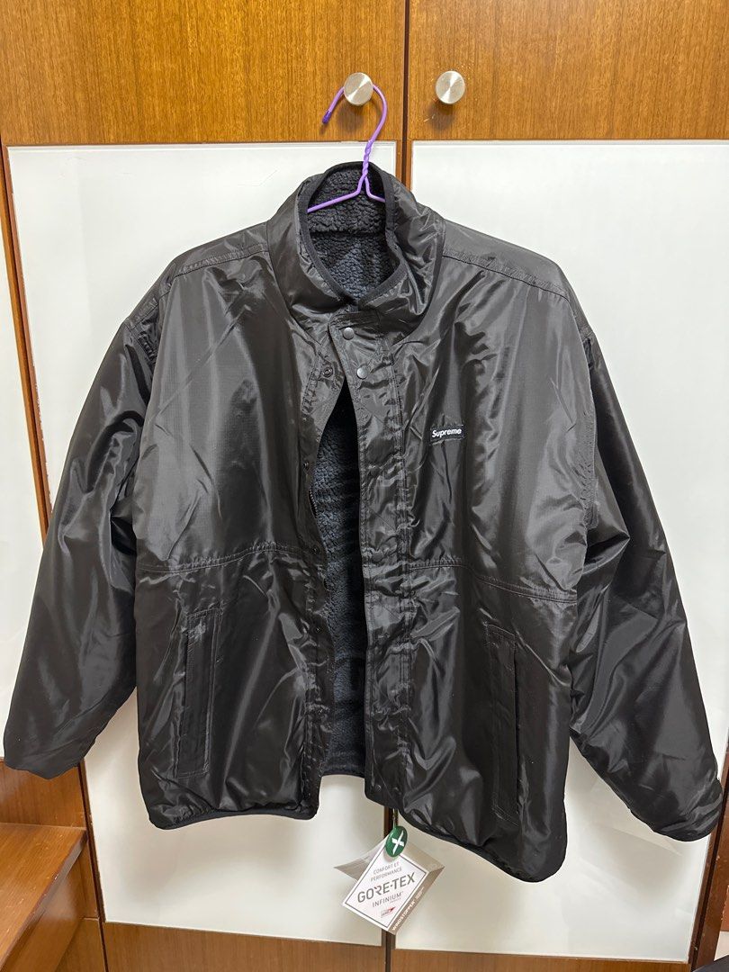 新しいコレクション Supreme Geo Reversible Fleece Jacket L ...