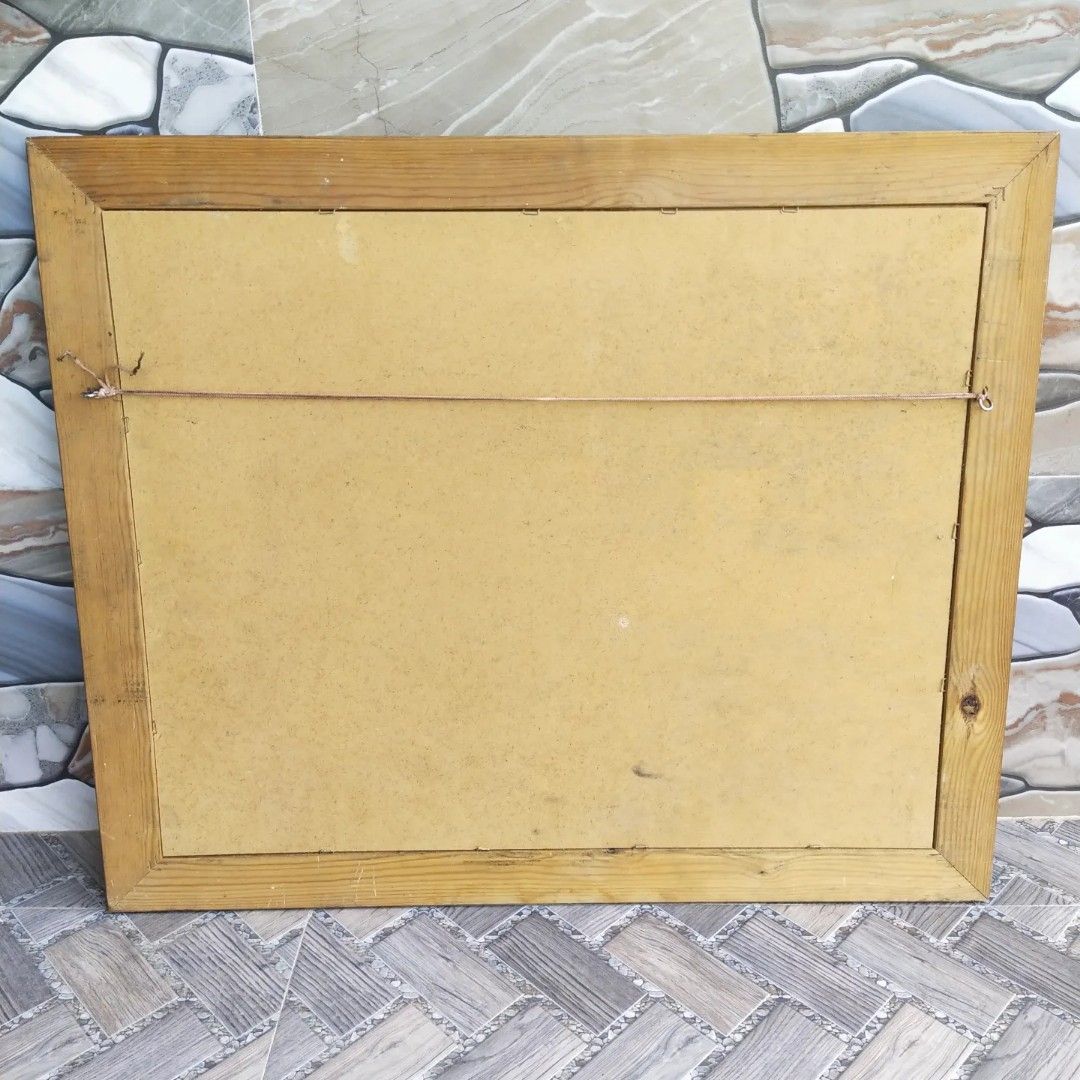 Solid Wood Frame (Category: Frames & Pictures) located in Malolos. Submitted by jestrelita (Listing ID 1204827676, Image 2). Description: Solid Wood Frame P650 only - 49cm x 59cm size - with beautiful display photo as shown - good condition ⛩️🇯🇵🏯👘👺🗾🍱🎎🍜🍙.