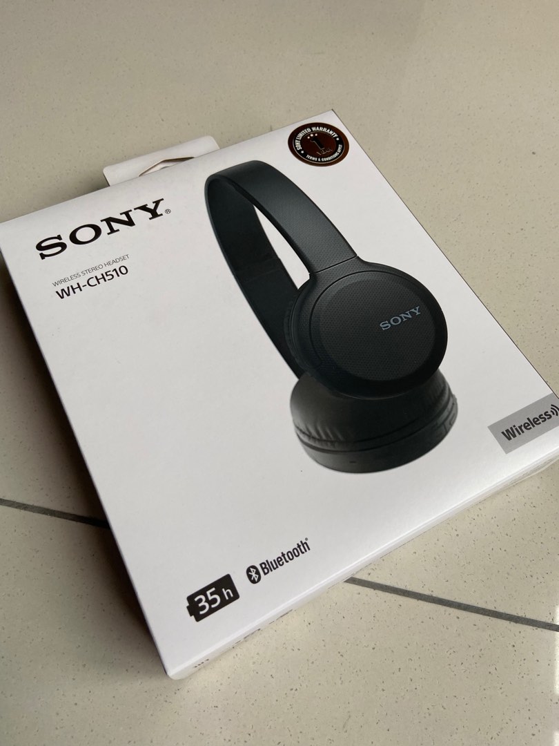 Sony WHCH510 wireless stereo headset, Audio, Headphones & Headsets on
