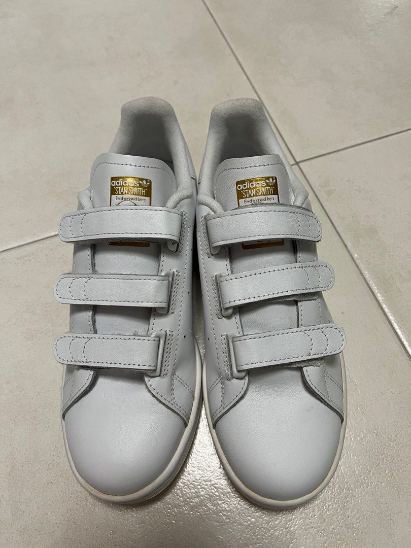 STAN SMITH CF GOLD Women s Fashion Footwear Sneakers on Carousell