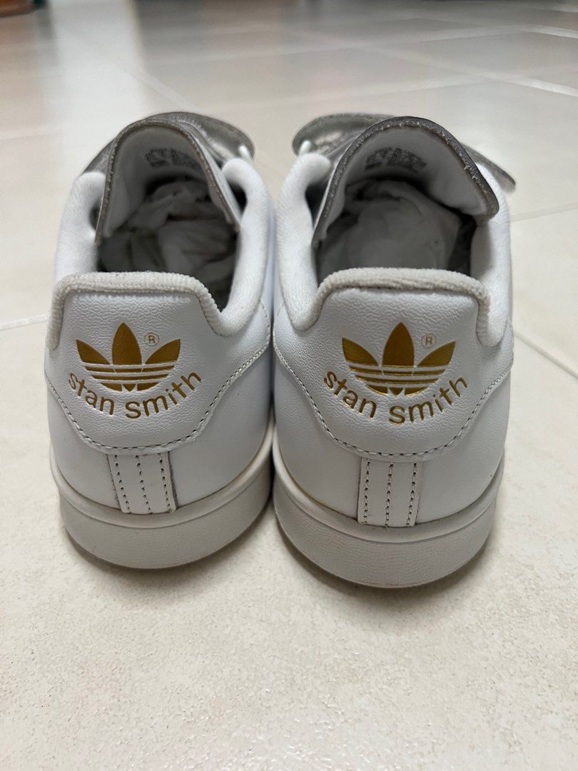 STAN SMITH CF GOLD Women s Fashion Footwear Sneakers on Carousell