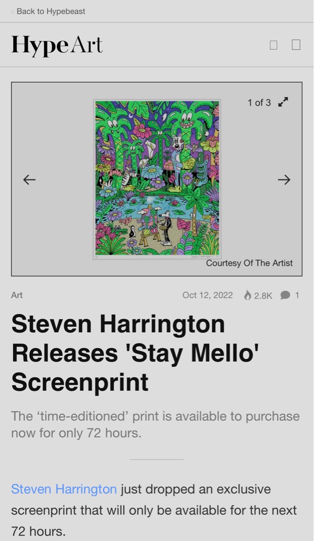 Steve Harrington - Stay Mellow, Hobbies & Toys, Memorabilia ...