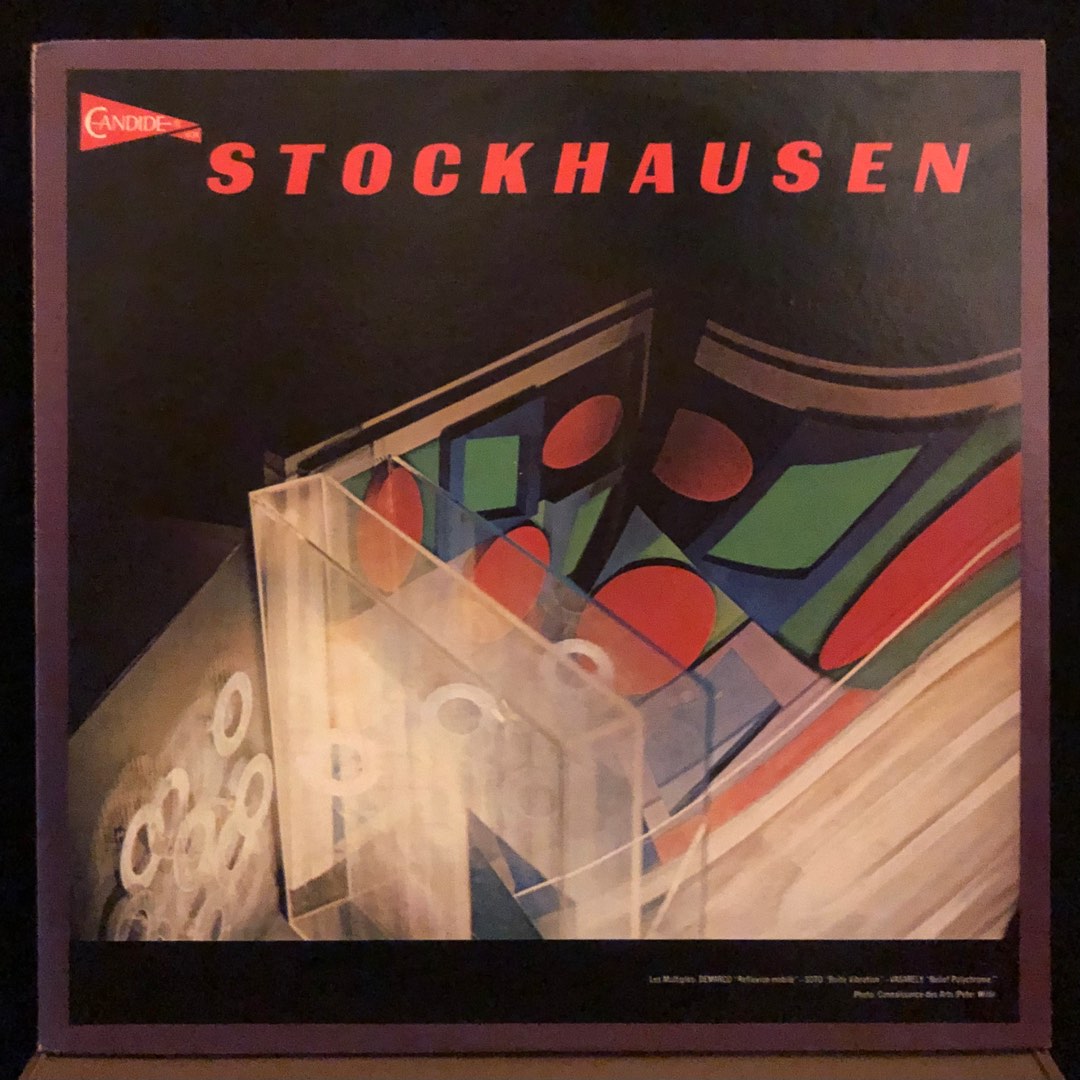 Stockhausen - Kontakte for Electronic Sounds, Hobbies & Toys, Music &  Media, Vinyls on Carousell