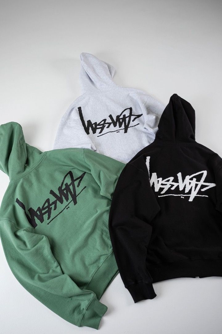 STUSSY FLIPPED ZIP HOODIE ステューシー パーカー | vrealitybolivia.com