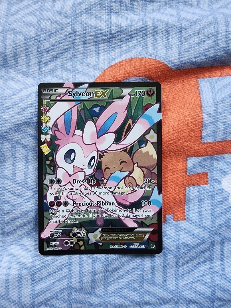 Sylveon Ex, Hobbies & Toys, Toys & Games on Carousell