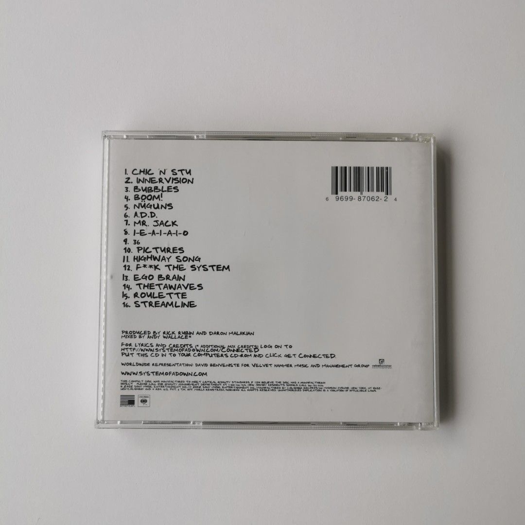 SYSTEM OF A DOWN Steal This Album CD Hobbies Toys Music