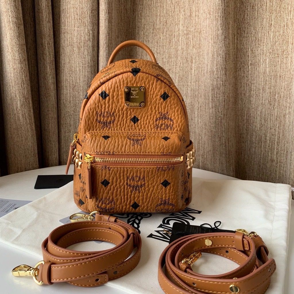 Tas ransel backpack MCM authentic murah lengkap Fesyen Wanita