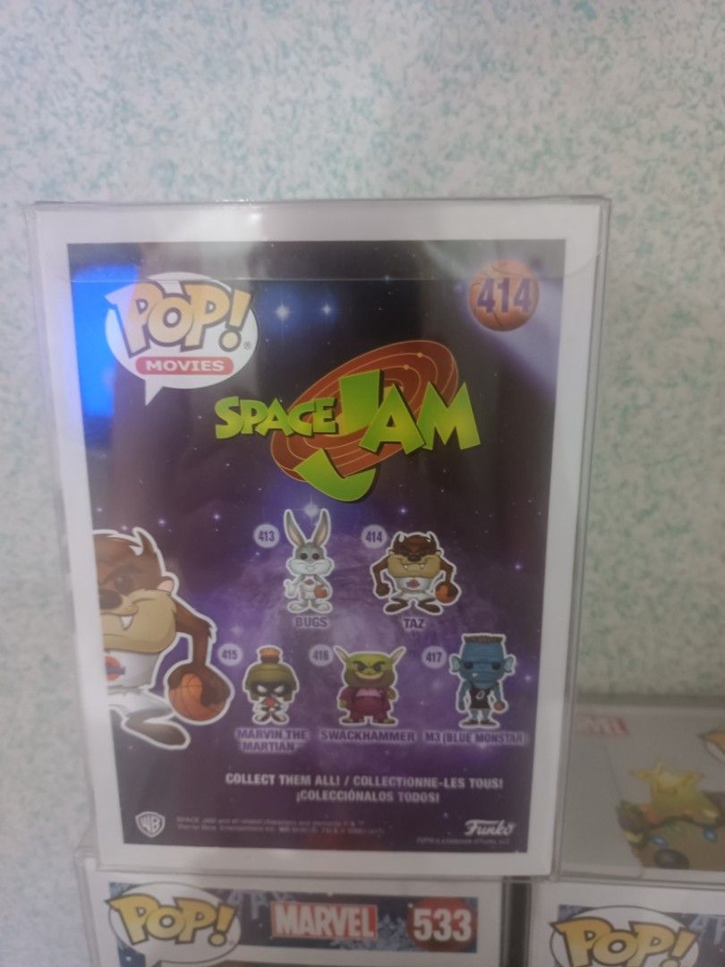 Taz Space Jam Funko with box protector (Category: Designer & Blind Box Toys) located in Manila. Submitted by wezzt (Listing ID 1204806652, Image 3). Description: .
