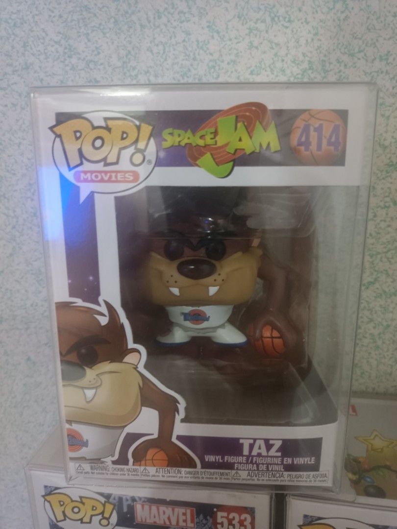 Taz Space Jam Funko with box protector (Category: Designer & Blind Box Toys) located in Manila. Submitted by wezzt (Listing ID 1204806652, Image 1). Description: .