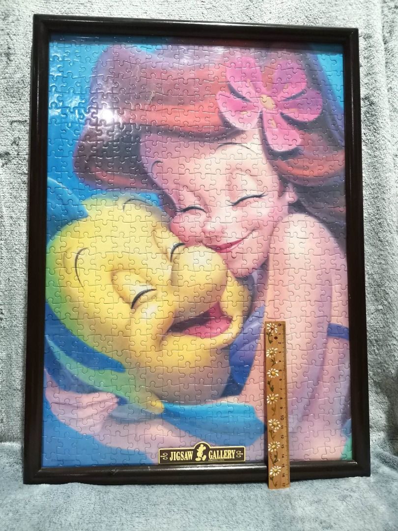 Tenyo's Ariel & Flounder (Best Friends) 494 puzzle pcs with Frame ...