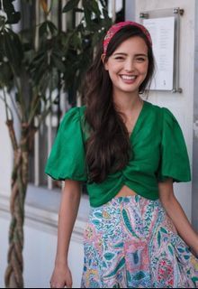 The Missing Piece Green Floral set