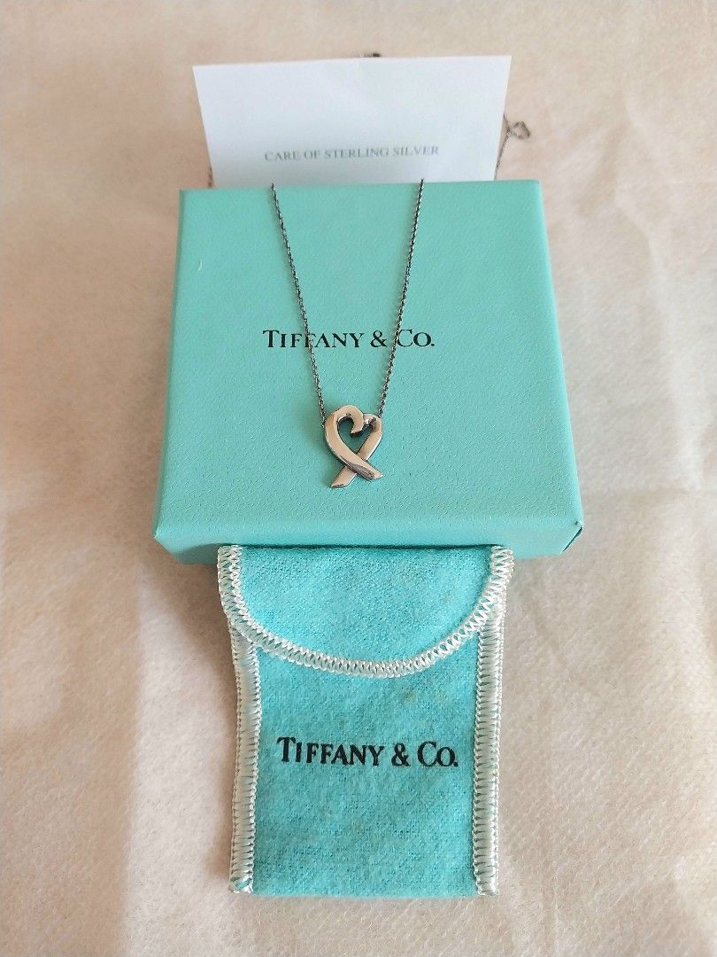 Tiffany & Co. Paloma Picasso Loving Heart Pendant, Women's Fashion ...