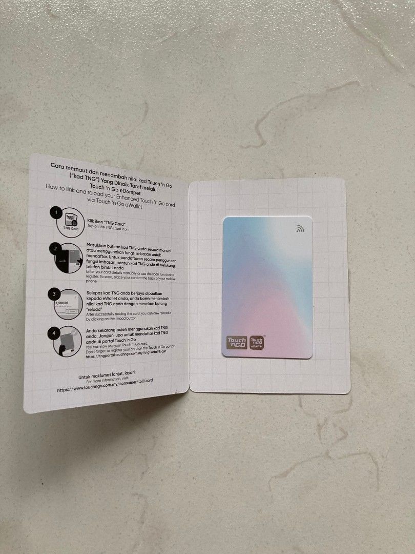 Touch n Go Card NFC (Latest) TNG Card, Car Accessories, Accessories on ...