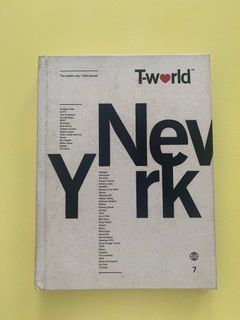 T-world New York Book the world’s only tshirt journal