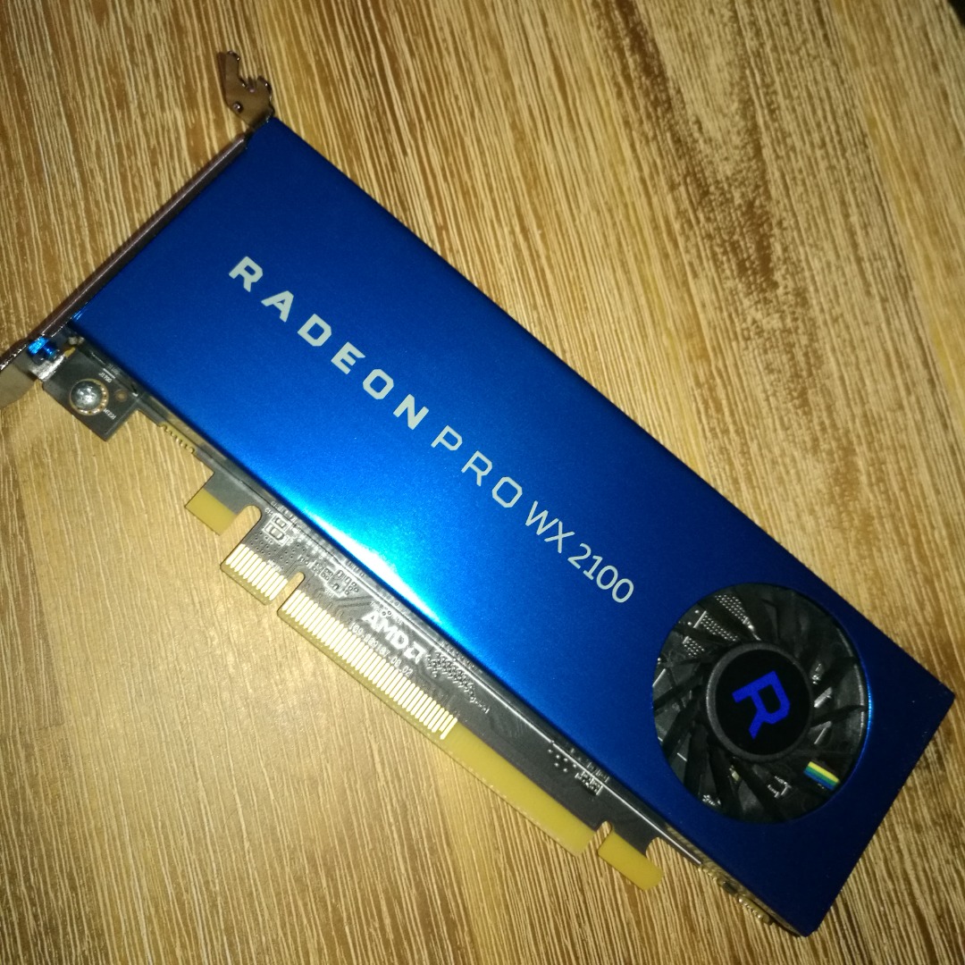 Used AMD Radeon Pro WX 2100 low profile Computers Tech Parts