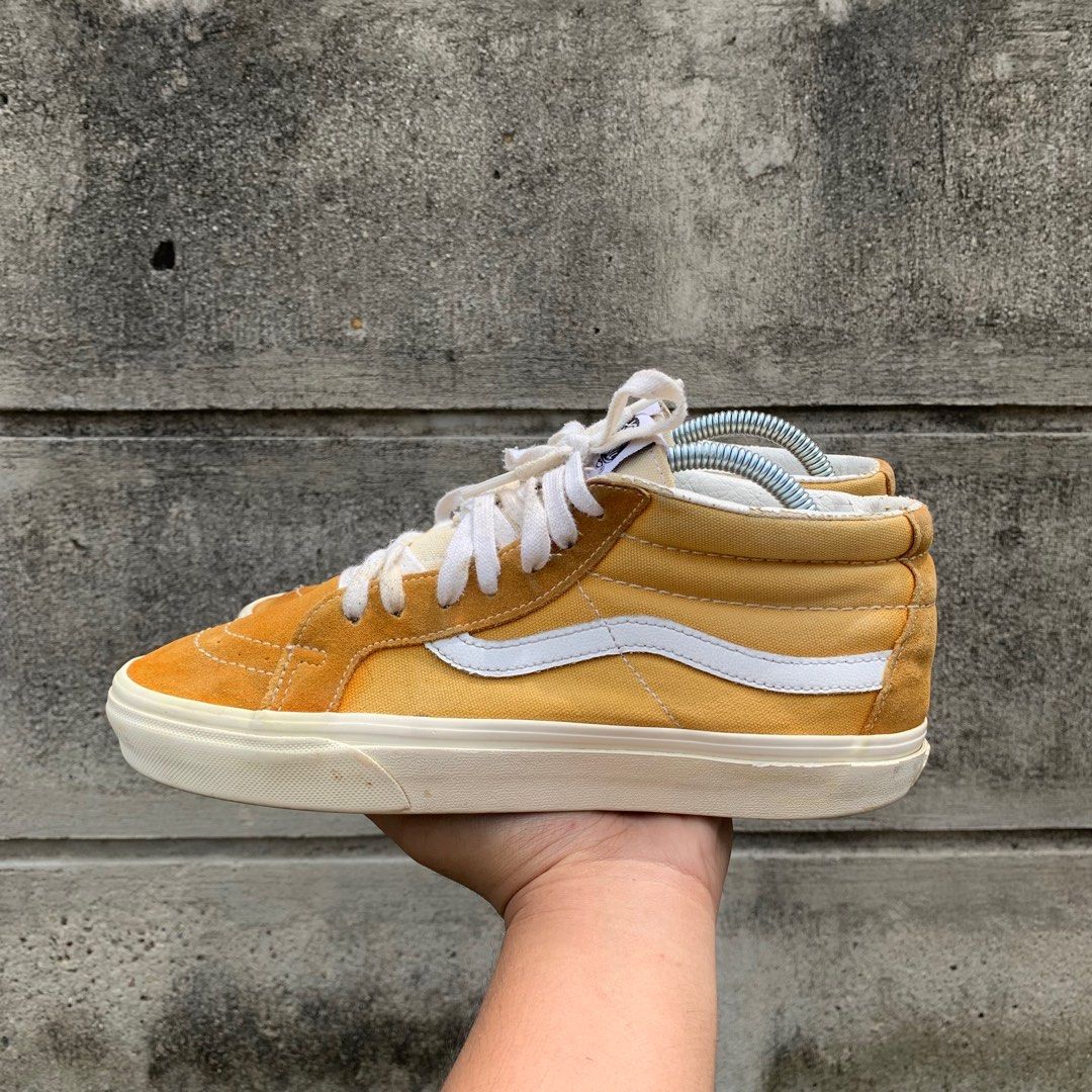Vans mid sunflower cheap