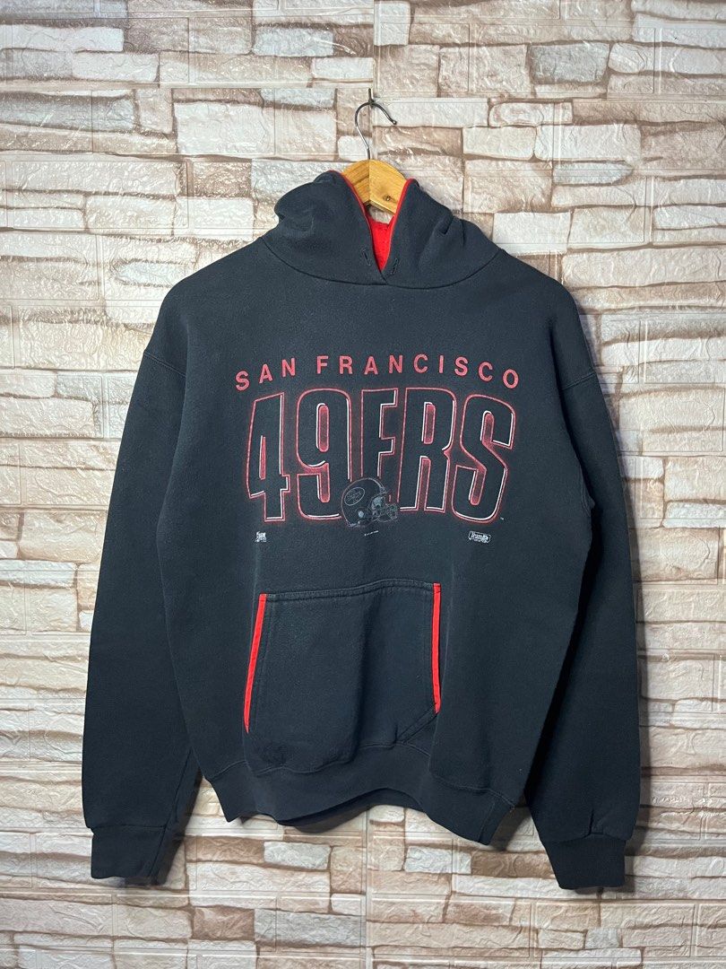 Vintage 49ers Hoodie, Men's Fashion, Coats, Jackets and Outerwear on  Carousell