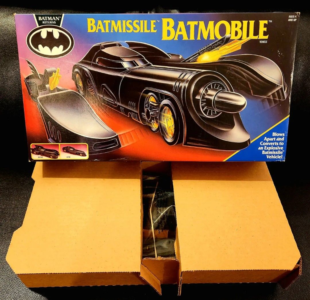 Vintage toy Batmobile Batman Returns Batmissile, Hobbies & Toys, Toys &  Games on Carousell