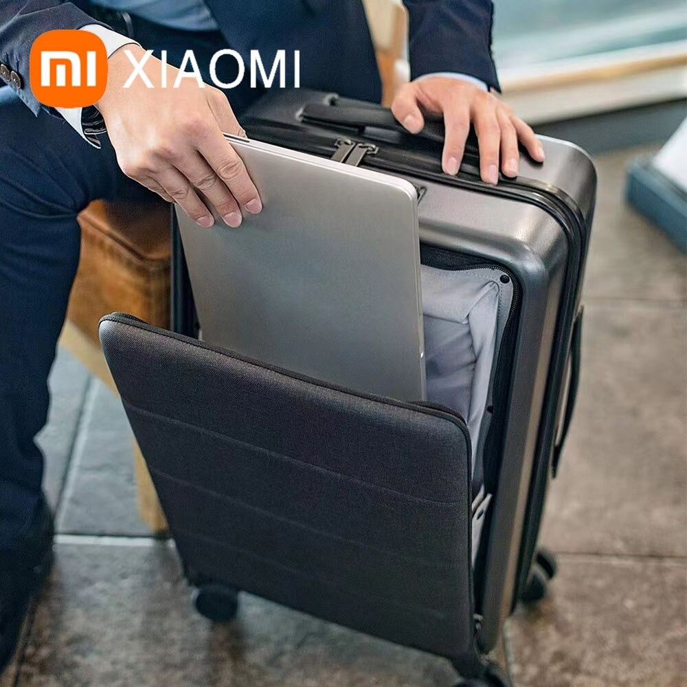 Xiaomi Mi Business Travel Suitcase 20 inch Opening Cabin with Universal Wheel Women Men Lightweight Waterproof Hobbies Toys Travel Luggage on Carousell