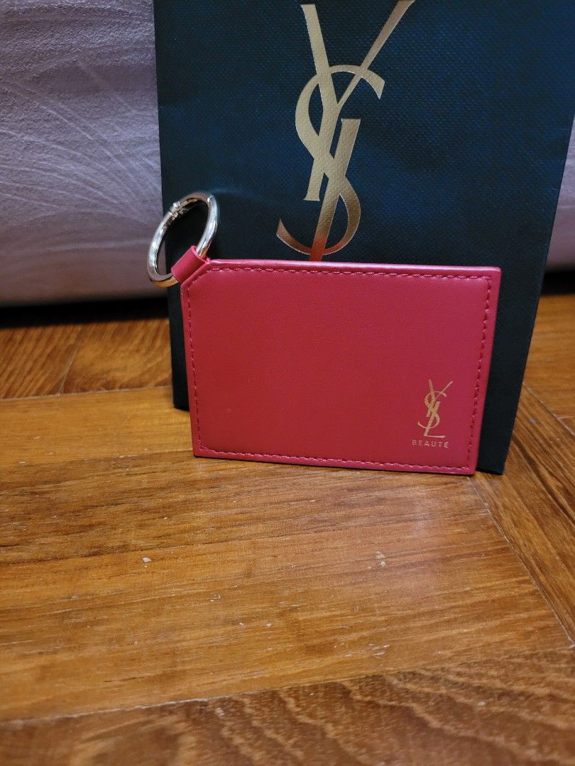 Yves Saint Laurent, Accessories, Ysl Beaute Gwp Mirror Cushion Wkey Ring  Authentic New In Its Original Packaging