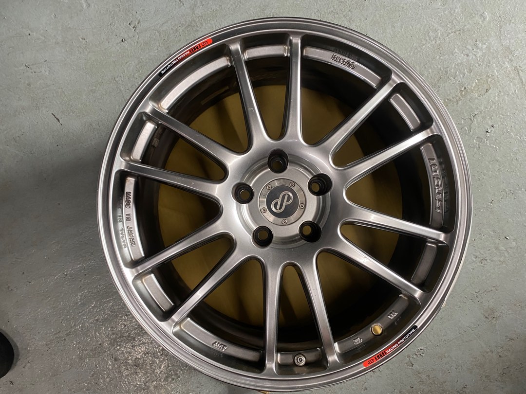 18inch Enkei GTC01 japan, Car Accessories, Tyres & Rims on Carousell